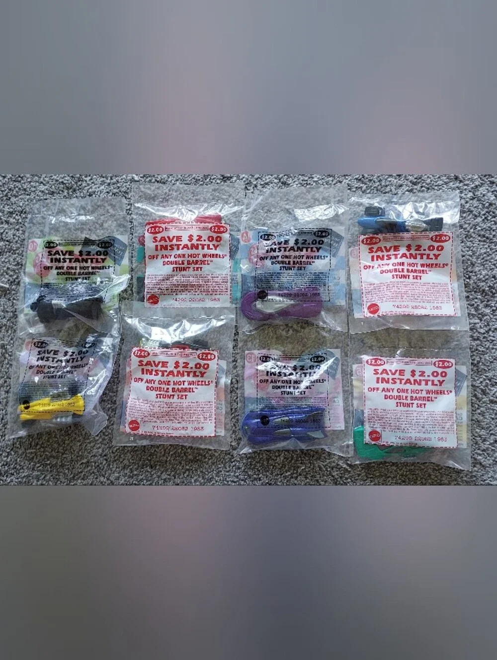 Assorted Happy Meal Collectible Toy Cars - Multicolor